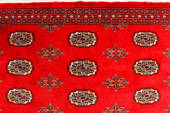 Red Bokhara 4'  2" x 5'  10" - No. QA17707