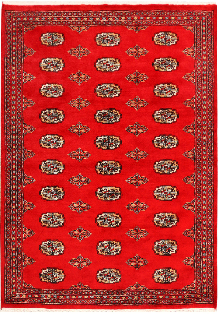 Red Bokhara 4'  2" x 5'  10" - No. QA17707