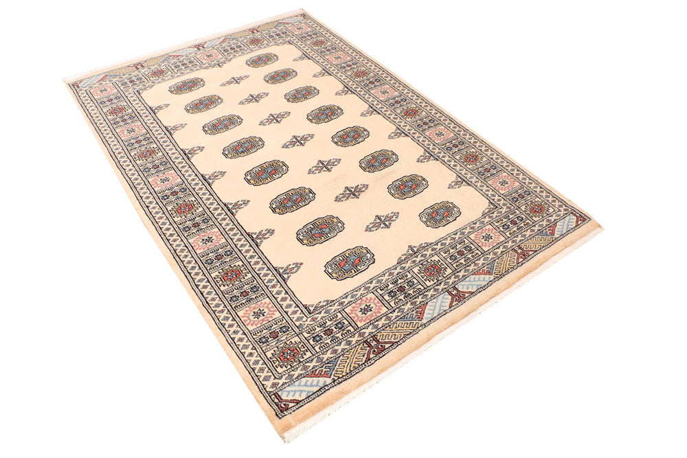 Wheat Bokhara 4' 1 x 6' - No. 41194 - ALRUG Rug Store