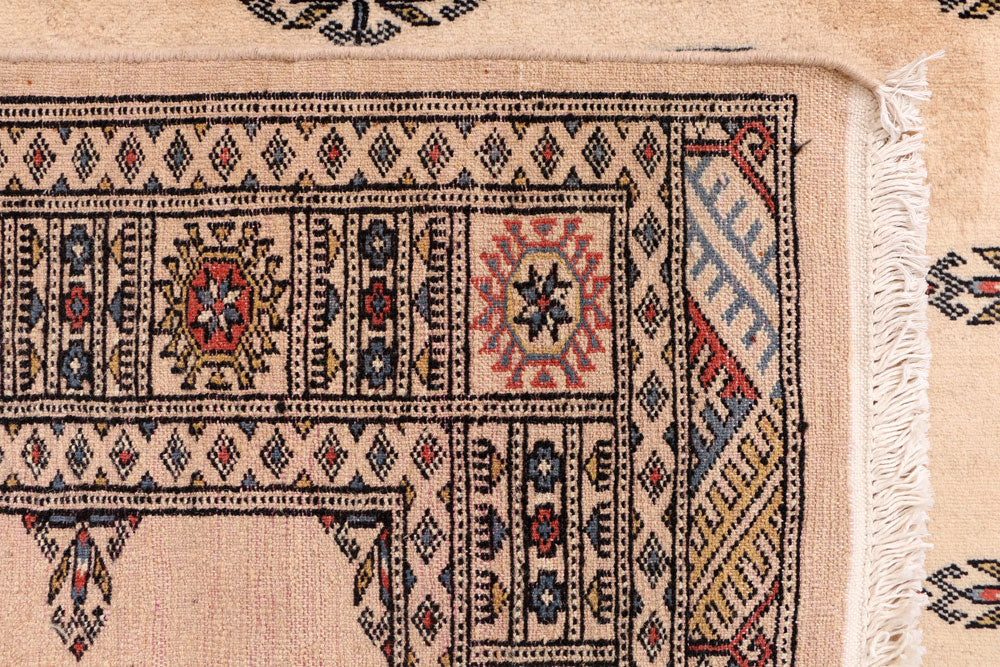 Wheat Bokhara 4' 1 x 6' - No. 41194 - ALRUG Rug Store