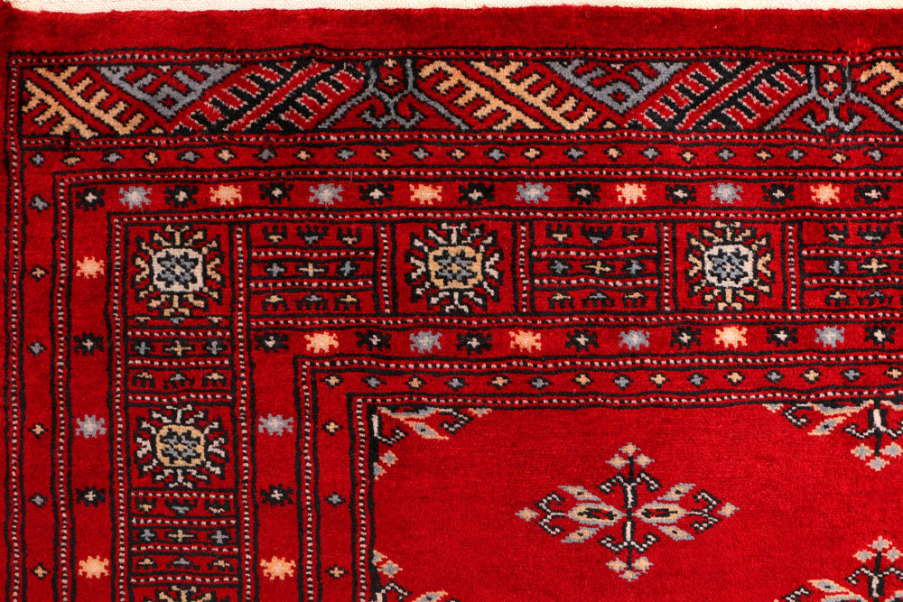 Dark Red Butterfly 4' 1 x 5' 11 - No. 41195 - ALRUG Rug Store
