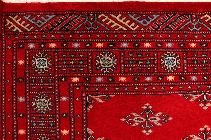 Dark Red Butterfly 4' 1 x 5' 11 - No. 41195 - ALRUG Rug Store