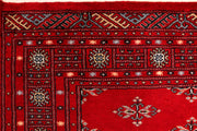 Dark Red Butterfly 4' 1 x 5' 11 - No. 41195 - ALRUG Rug Store