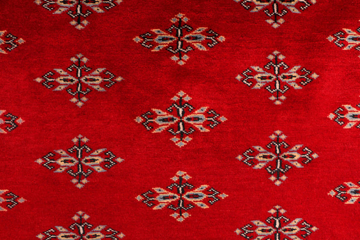 Dark Red Butterfly 4' 1 x 5' 11 - No. 41195 - ALRUG Rug Store