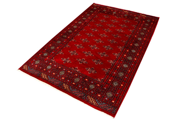 Dark Red Butterfly 4' 1 x 5' 11 - No. 41195 - ALRUG Rug Store