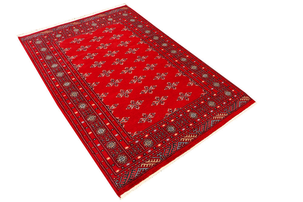 Dark Red Butterfly 4' 1 x 5' 11 - No. 41195 - ALRUG Rug Store