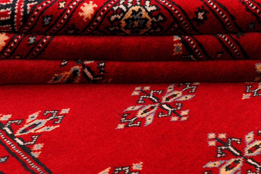 Dark Red Butterfly 4' 1 x 5' 11 - No. 41195 - ALRUG Rug Store