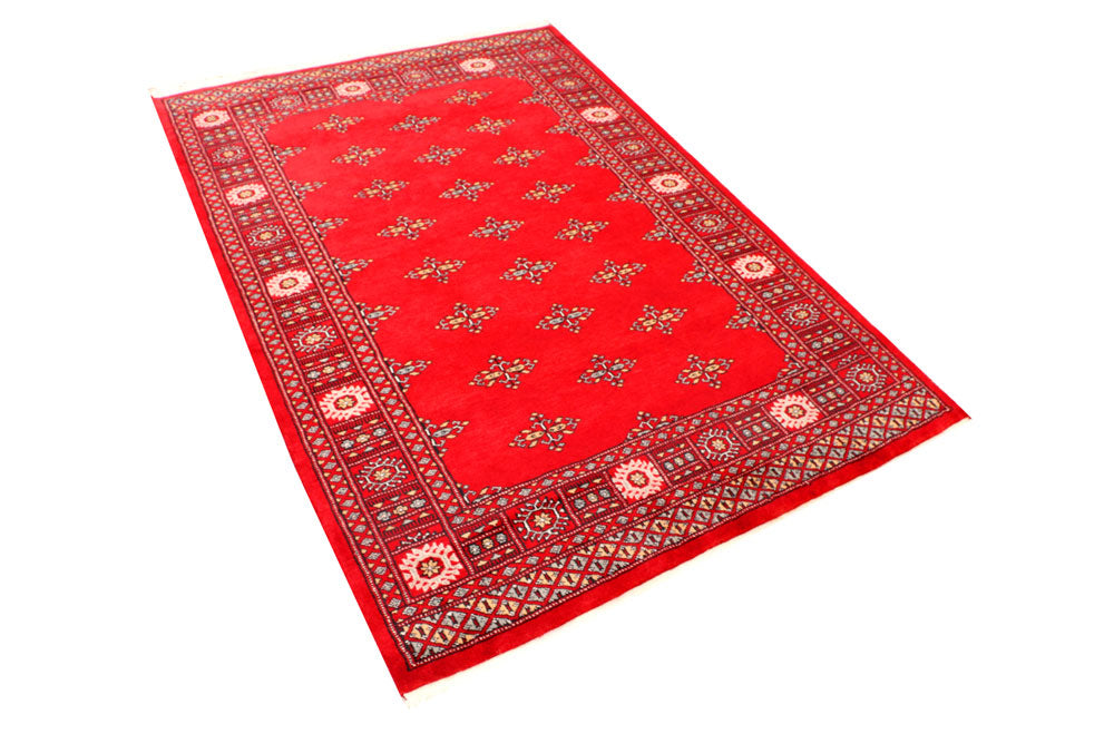 Red Butterfly 4' 2 x 6' 1 - No. 41213 - ALRUG Rug Store