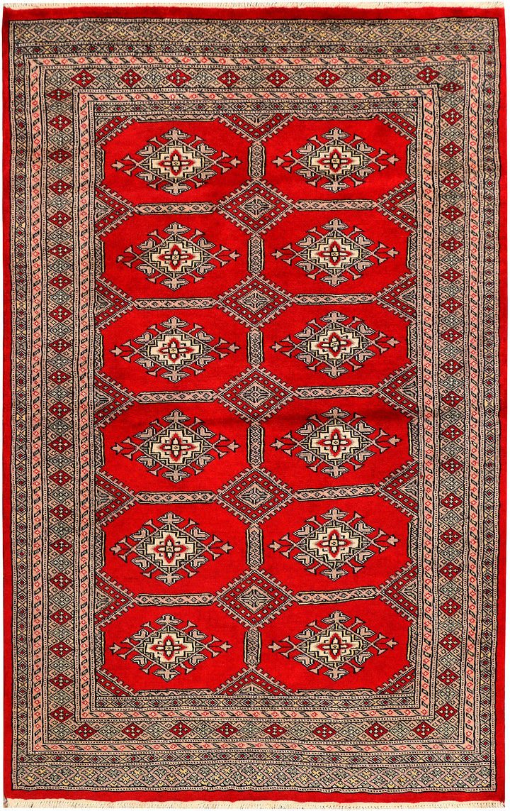 Red Jaldar 4' x 6' 6 - No. 41219 - ALRUG Rug Store