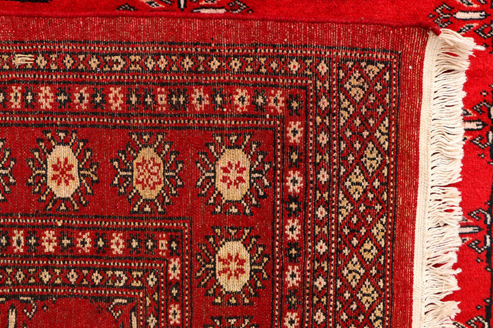 Red Bokhara 4' 1 x 5' 10 - No. 41224 - ALRUG Rug Store