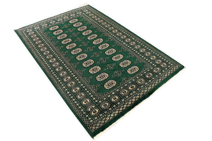 Sea Green Bokhara 4' x 6' - No. 41233 - ALRUG Rug Store