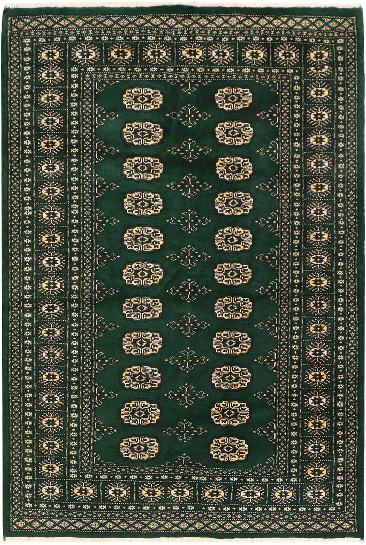 Sea Green Bokhara 4' x 6' - No. 41233 - ALRUG Rug Store
