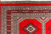 Red Jaldar 4'  2" x 5'  9" - No. QA53422