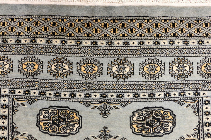 Grey Bokhara 4' x 6' 4 - No. 41241