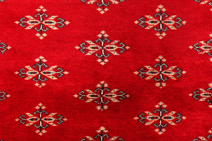 Dark Red Butterfly 4' 1 x 5' 9 - No. 41242 - ALRUG Rug Store