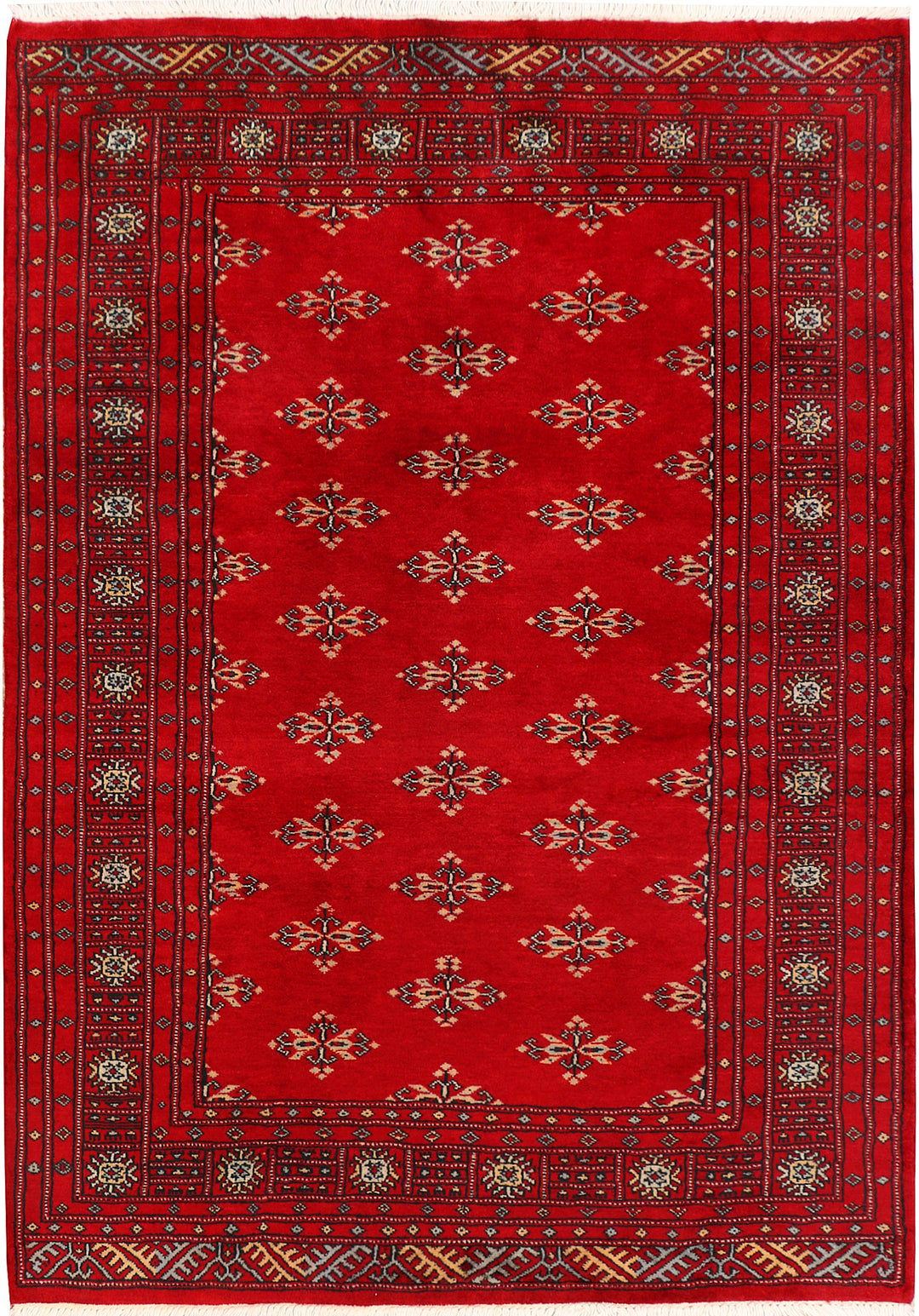 Dark Red Butterfly 4' 1 x 5' 9 - No. 41242 - ALRUG Rug Store