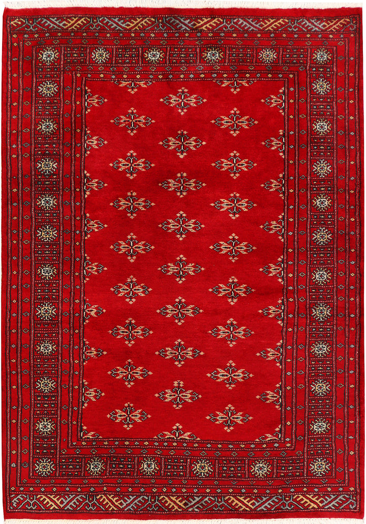 Dark Red Butterfly 4' 1 x 5' 9 - No. 41242 - ALRUG Rug Store