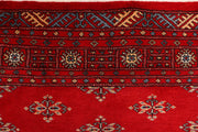 Dark Red Butterfly 4' 2 x 6' 1 - No. 41246 - ALRUG Rug Store