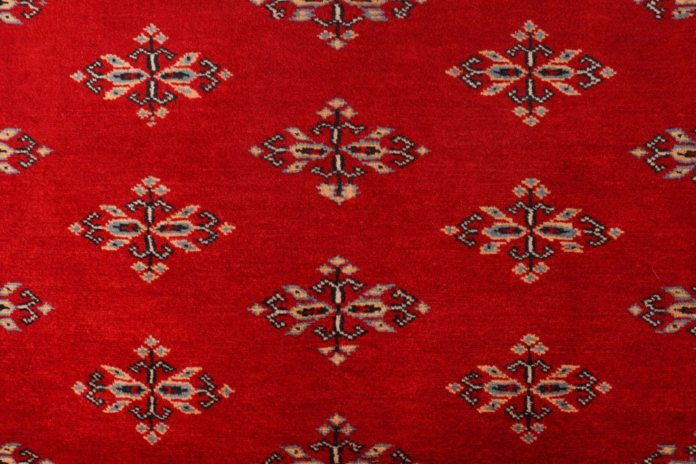 Dark Red Butterfly 4' 2 x 6' 1 - No. 41246 - ALRUG Rug Store