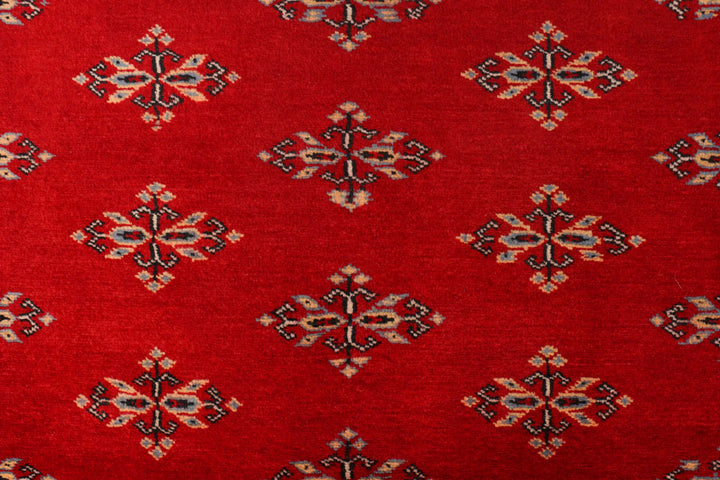 Dark Red Butterfly 4' 2 x 6' 1 - No. 41246 - ALRUG Rug Store
