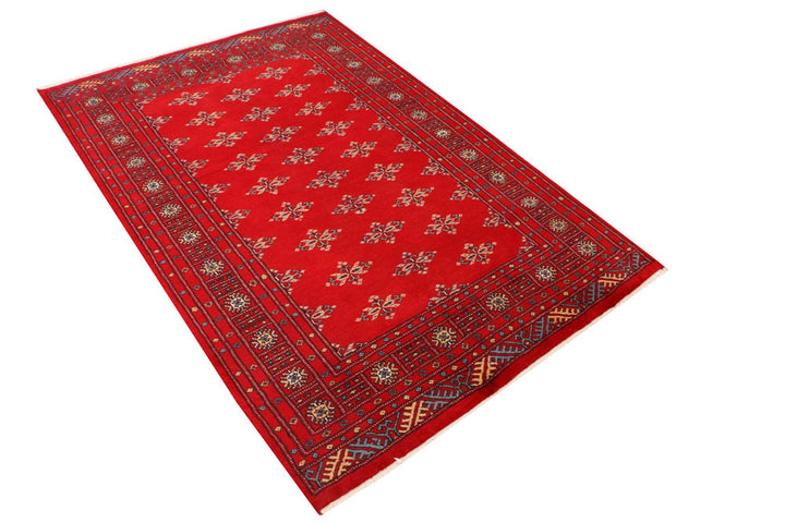 Dark Red Butterfly 4' 2 x 6' 1 - No. 41246 - ALRUG Rug Store
