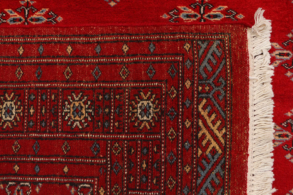 Dark Red Butterfly 4' 2 x 6' 1 - No. 41246 - ALRUG Rug Store
