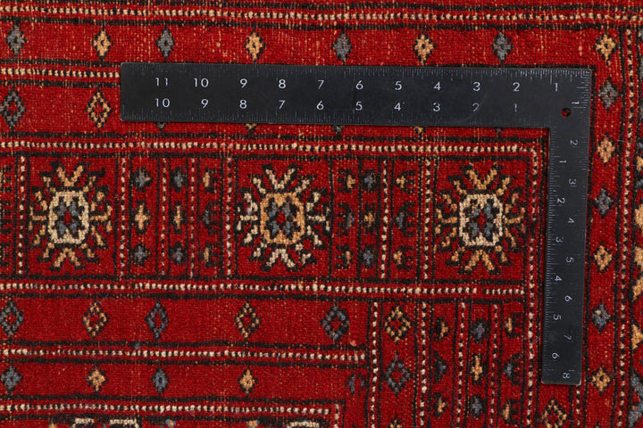 Dark Red Butterfly 4' 2 x 6' 1 - No. 41246 - ALRUG Rug Store