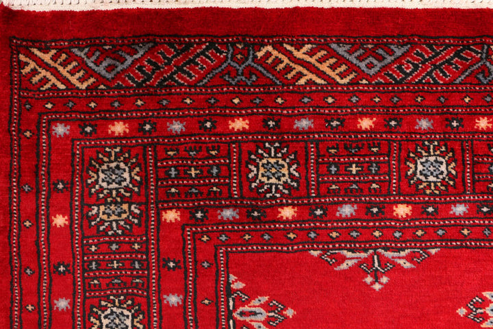 Dark Red Butterfly 4' 1 x 5' 10 - No. 41252 - ALRUG Rug Store