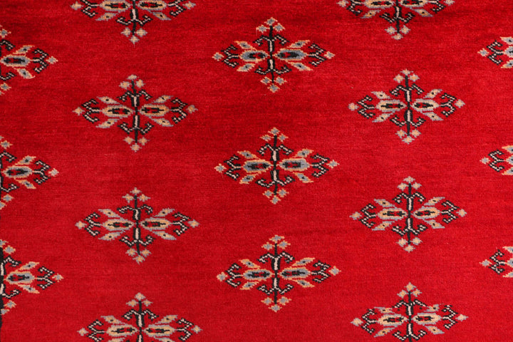 Dark Red Butterfly 4' 1 x 5' 10 - No. 41252 - ALRUG Rug Store