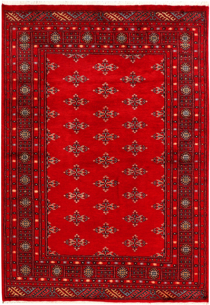 Dark Red Butterfly 4' 1 x 5' 10 - No. 41252 - ALRUG Rug Store