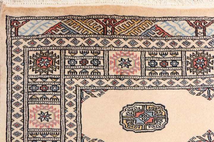 Tan Bokhara 4' 1 x 6' 2 - No. 41255 - ALRUG Rug Store