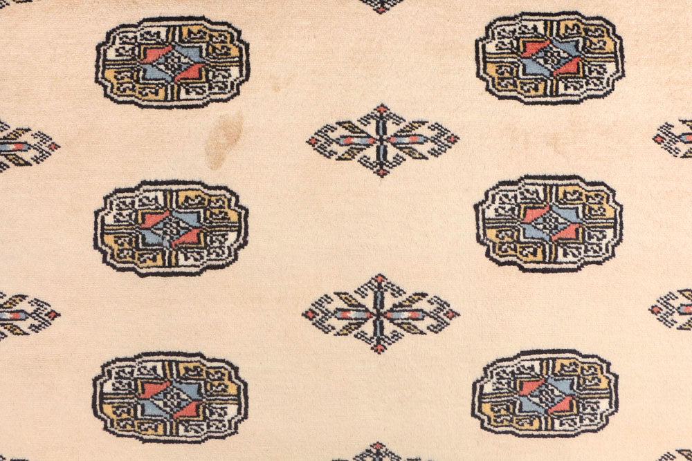 Tan Bokhara 4' 1 x 6' 2 - No. 41255 - ALRUG Rug Store