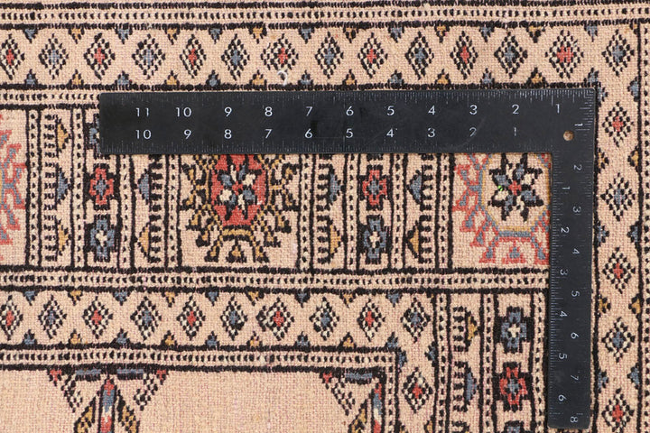 Tan Bokhara 4' 1 x 6' 2 - No. 41255 - ALRUG Rug Store