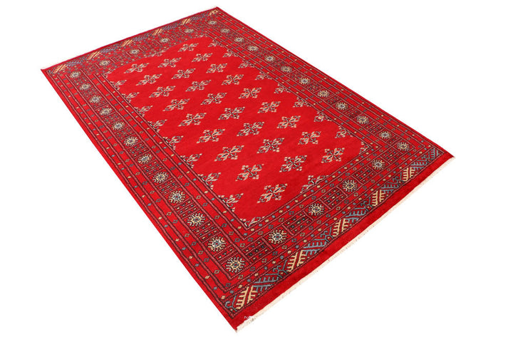 Dark Red Butterfly 4' 2 x 6' 3 - No. 41262 - ALRUG Rug Store