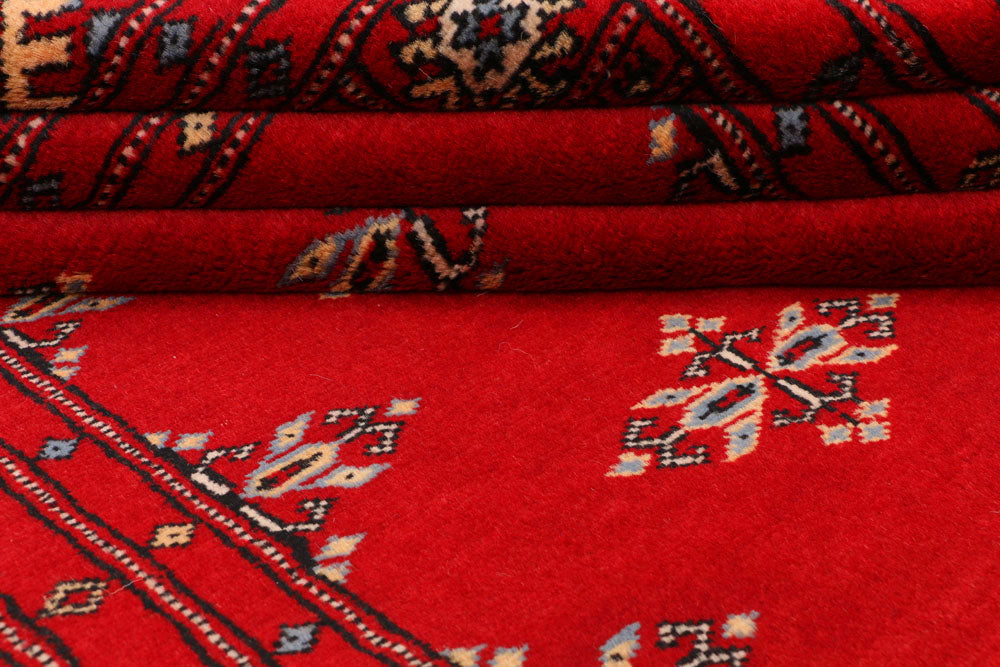 Dark Red Butterfly 4' 2 x 6' 3 - No. 41262 - ALRUG Rug Store