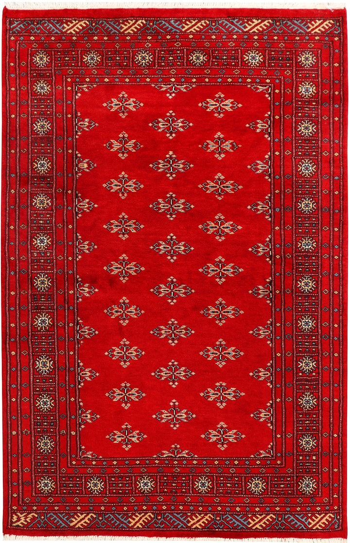 Dark Red Butterfly 4' 2 x 6' 3 - No. 41262 - ALRUG Rug Store