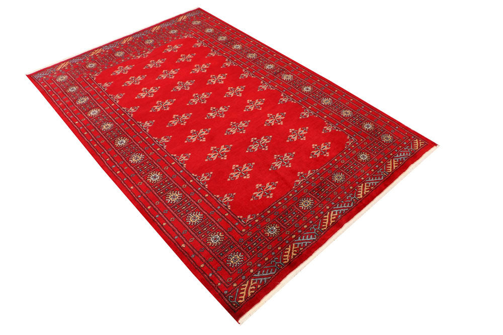Dark Red Butterfly 3' 11 x 6' 1 - No. 41276 - ALRUG Rug Store