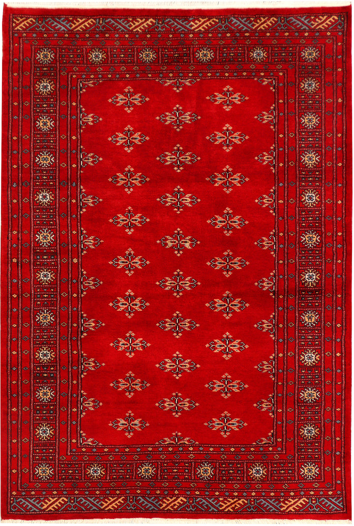 Dark Red Butterfly 3' 11 x 6' 1 - No. 41276 - ALRUG Rug Store