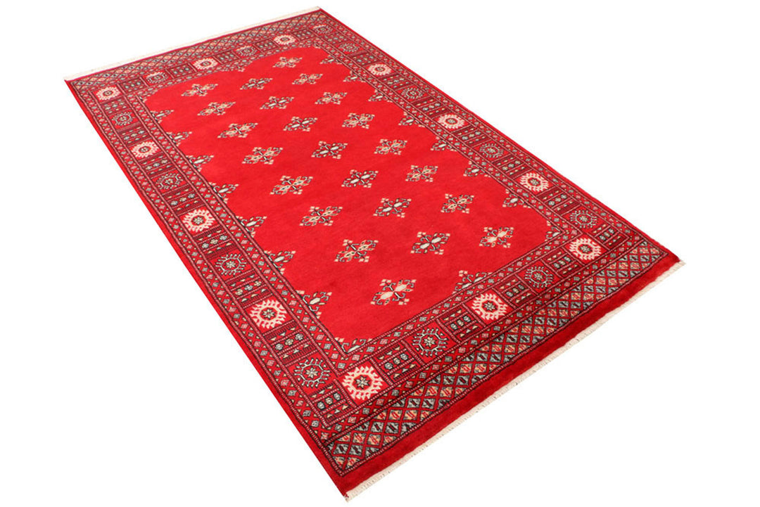 Red Butterfly 4'  1" x 6'  7" - No. QA70502
