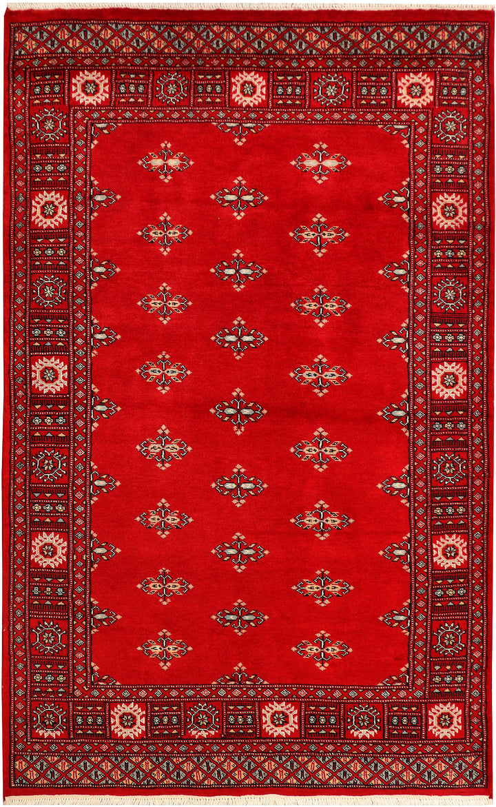 Red Butterfly 4'  1" x 6'  7" - No. QA70502