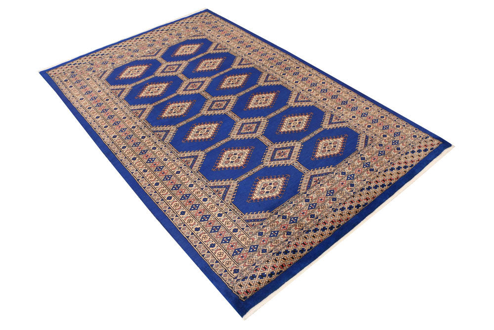 Blue Jaldar 4' 5 x 6' 9 - No. 41309 - ALRUG Rug Store