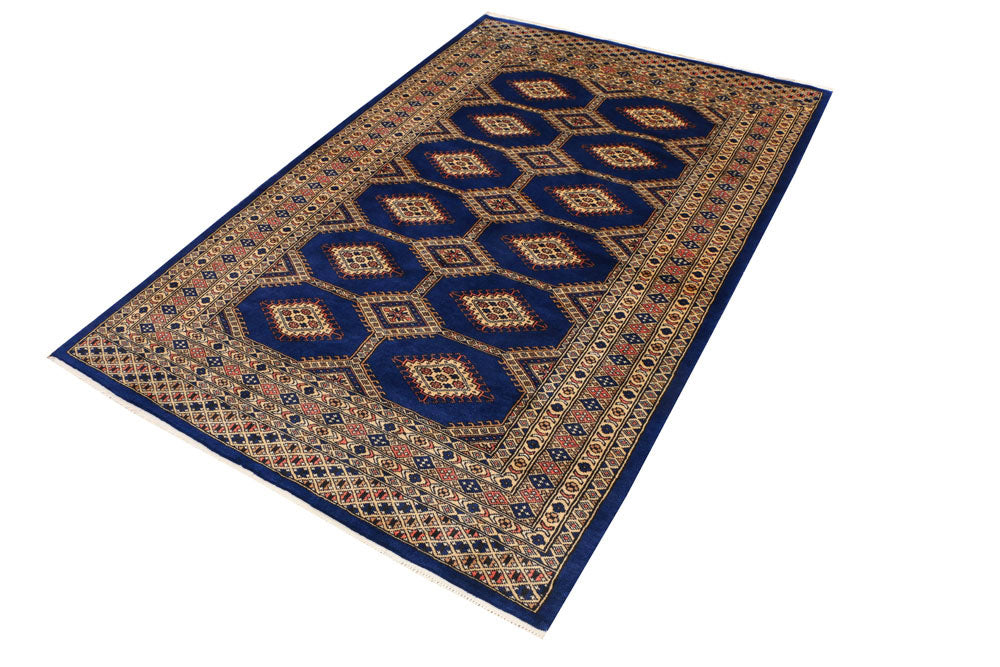 Blue Jaldar 4' 4 x 6' 7 - No. 41313 - ALRUG Rug Store