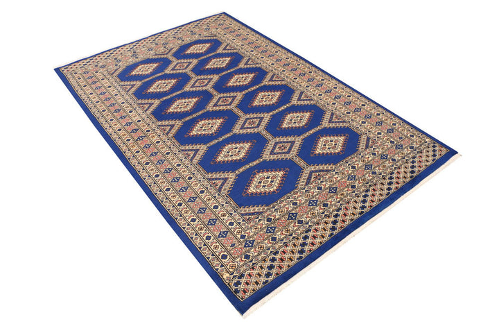 Blue Jaldar 4' 4 x 6' 7 - No. 41313 - ALRUG Rug Store