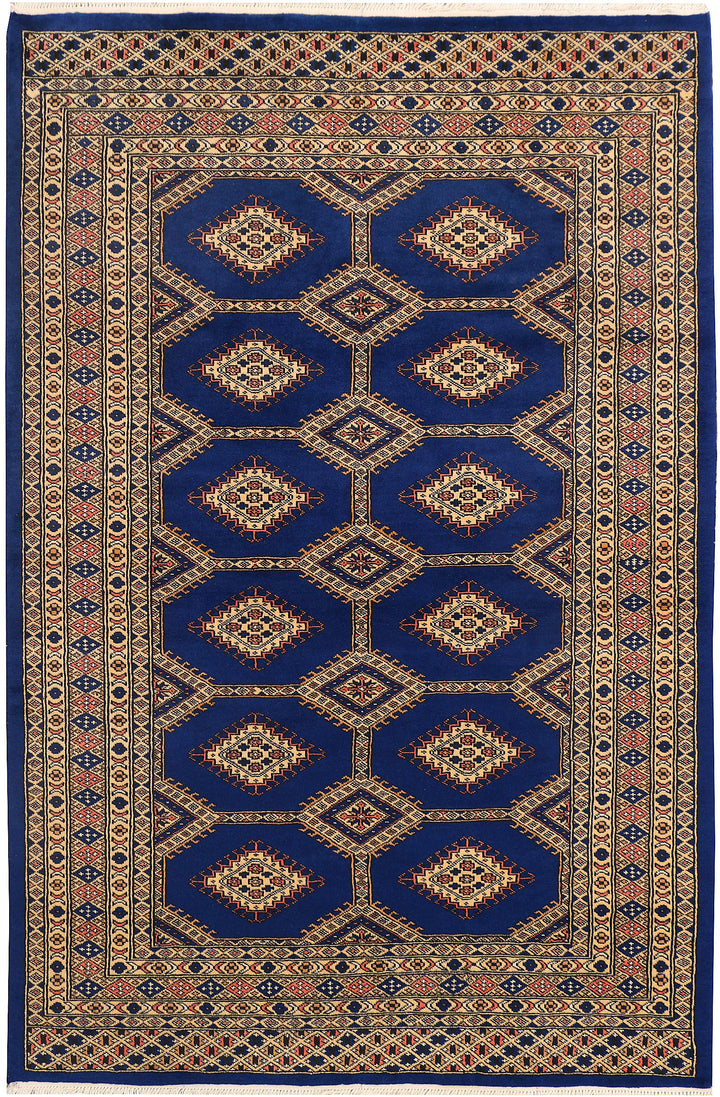 Blue Jaldar 4' 4 x 6' 7 - No. 41313 - ALRUG Rug Store