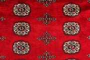 Dark Red Bokhara 4' 5 x 6' 8 - No. 41323 - ALRUG Rug Store