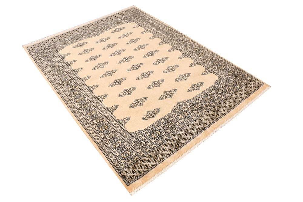 Tan Butterfly 4' 6 x 6' 1 - No. 41324 - ALRUG Rug Store