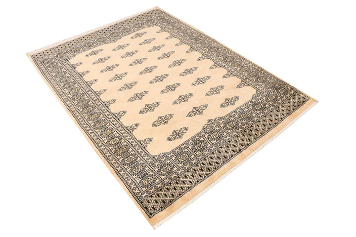 Tan Butterfly 4' 6 x 6' 1 - No. 41324 - ALRUG Rug Store