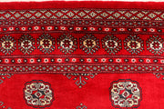 Dark Red Bokhara 4' 6 x 7' 3 - No. 41350 - ALRUG Rug Store
