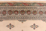 Tan Butterfly 4' 6 x 6' 3 - No. 41368 - ALRUG Rug Store