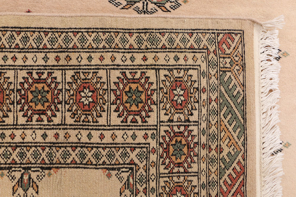 Tan Butterfly 4' 6 x 6' 3 - No. 41368 - ALRUG Rug Store
